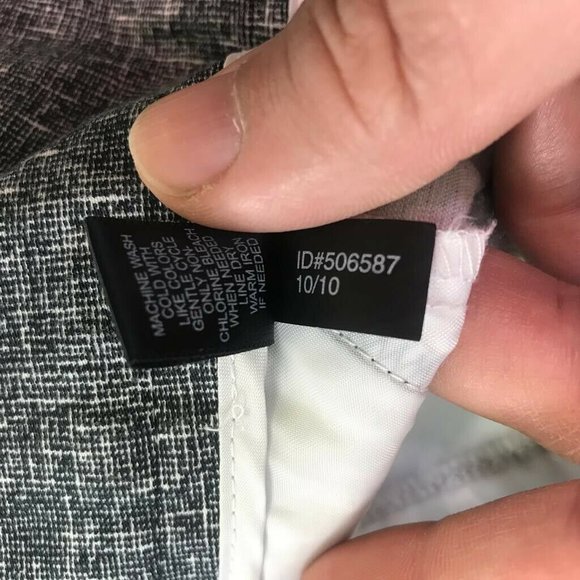 EXPRESS Black and White RN 55285 Dress Pants Sz.0R - Picture 5 of 8